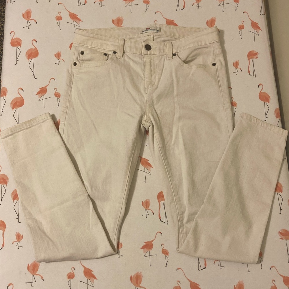 Vineyard Vines 🐳 Skinny Jeans in Marshmallow Size 6